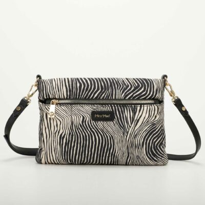 MIMÌ MUÀ Firenze M8-Y201042 Borsa a busta fantasia zebra