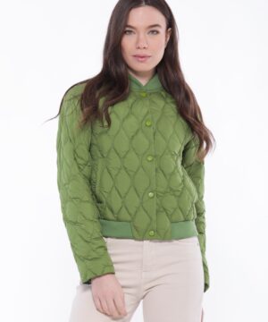 MIMÌ MUÀ Firenze PIAL-6496 Piumino corto verde