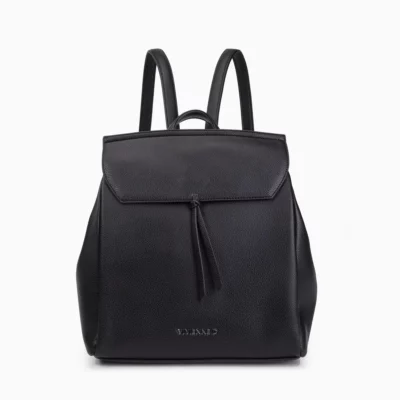 VIVIENNE D V091 Zaino nero con patta