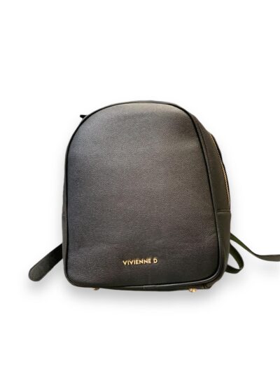 VIVIENNE D V104 Zaino nero con manico catena