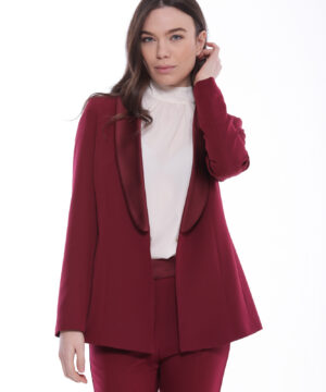 MIMÌ MUÀ Firenze ESAL-6461 Giacca tessuto tecnico bordeaux