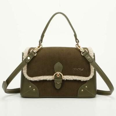 MIMÌ MUÀ Firenze M8-J201022 Borsa a mano verde montone