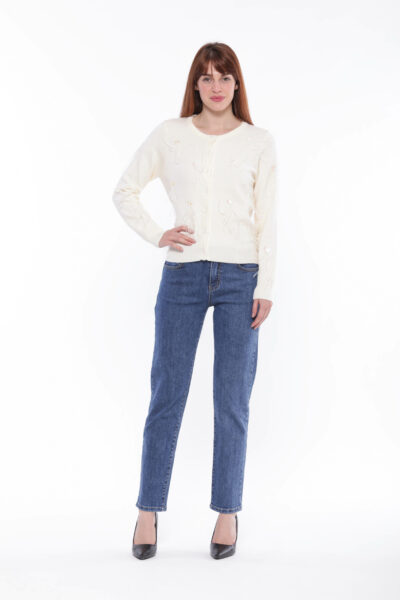 MIMÌ MUÀ Firenze ZDAL-2724 Jeans a sigaretta blu medio