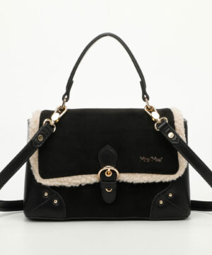 MIMÌ MUÀ Firenze M8-J201022 Borsa a mano nero montone