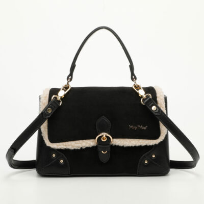 MIMÌ MUÀ Firenze M8-J201022 Borsa a mano nero montone