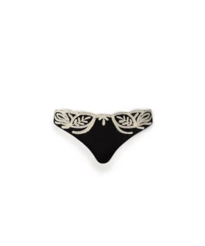 TWINSET 251LBMY77 Brasiliana da bagno ricamo e strass