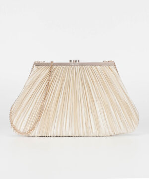 MIMÌ MUÀ Firenze M8-M201092 Clutch morbida in raso oro