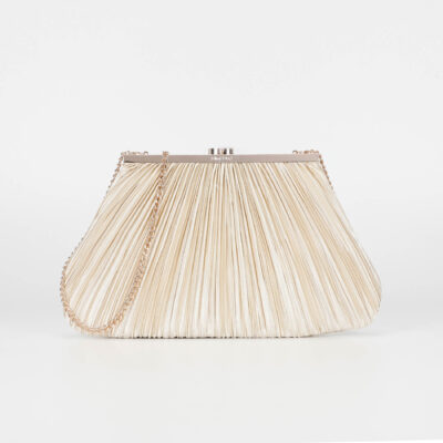 MIMÌ MUÀ Firenze M8-M201092 Clutch morbida in raso oro