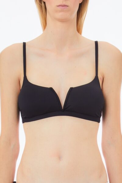 LIU JO VA5023J6447 Fascia da bagno nero scollo a V