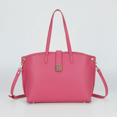 MIMÌ MUÀ Firenze M8-H201181 Shopping bag fucsia bordi intrecciati