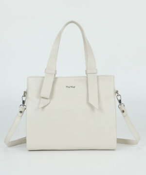 MIMÌ MUÀ Firenze M8-H201199 Shopping bag bianco in pelle