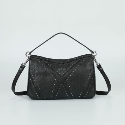 MIMÌ MUÀ Firenze M8-H201200 Borsa a mano nero in pelle