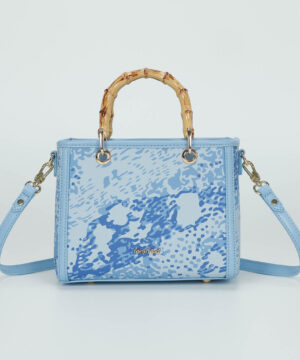 MIMÌ MUÀ Firenze M8-J201131 Borsa a mano animalier azzurro