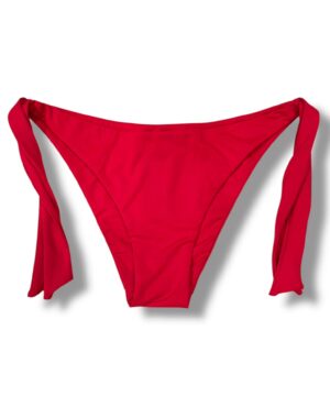 LIU JO VA5024J6447 Slip da bagno rosso con fiocchi