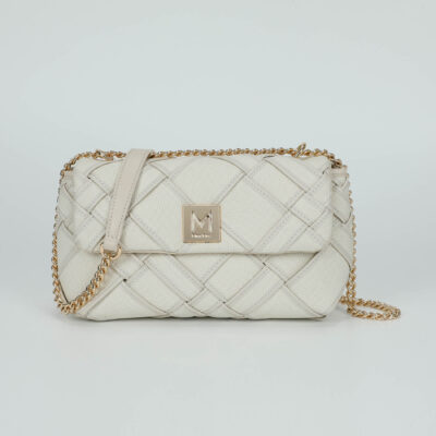 MIMÌ MUÀ Firenze M8-H201186 Borsa a spalla beige in canvas