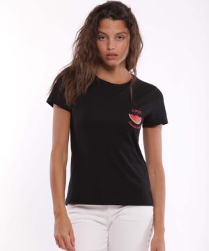 MIMÌ MUÀ Firenze SFAM-1765 T-shirt nero 