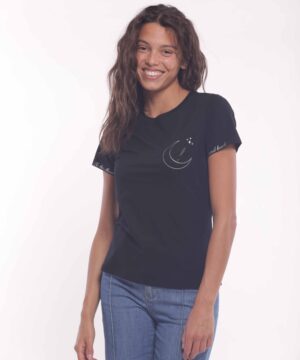 MIMÌ MUÀ Firenze SFAM-1777 T-shirt nero 