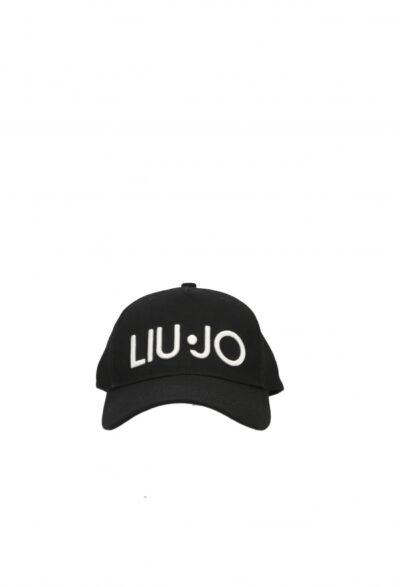 LIU JO VA5201T0300 Cappello da baseball nero con logo