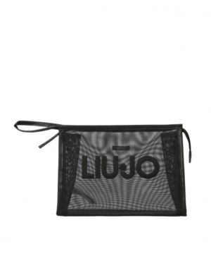 LIU JO VA5206J4660 Pochette nero con logo