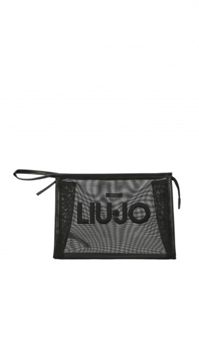 LIU JO VA5206J4660 Pochette nero con logo