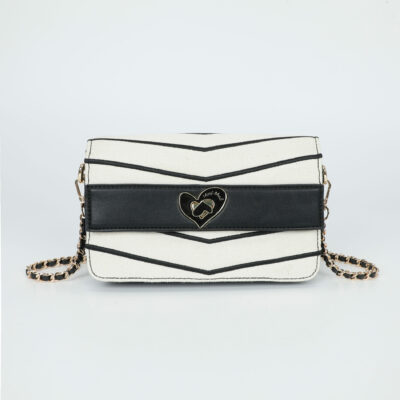 MIMÌ MUÀ Firenze M8-Y201163 Borsa a tracolla nero in canvas