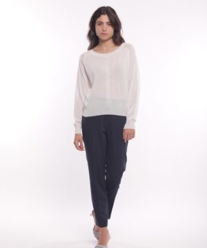 MIMÌ MUÀ Firenze ESAM-2730 Pantalone sigaretta blu