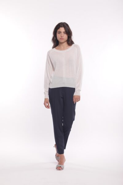 MIMÌ MUÀ Firenze ESAM-2730 Pantalone sigaretta blu