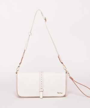 MIMÌ MUÀ Firenze M8-Y200805 Pochette bianco con dettaglio