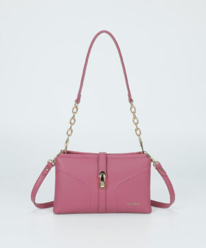 MIMÌ MUÀ Firenze M8-J201110 Borsa a tracolla amarena cinturino