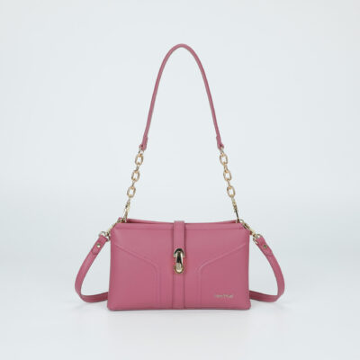 MIMÌ MUÀ Firenze M8-J201110 Borsa a tracolla amarena cinturino