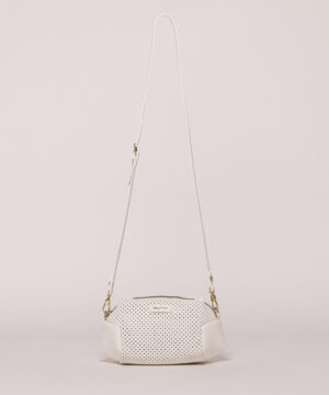 MIMÌ MUÀ Firenze M8-Y200796 Borsa a tracolla bianco traforata