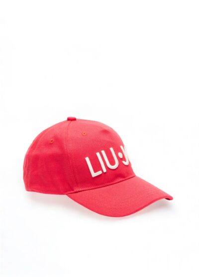 LIU JO VA5201T0300 Cappello da baseball rosso con logo