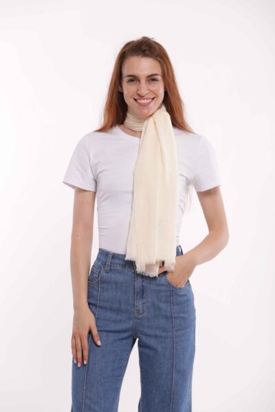 MIMÌ MUÀ Firenze STAM-9141 Foulard panna