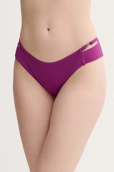 LIU JO VA5022J6447 Slip da bagno viola con fasce