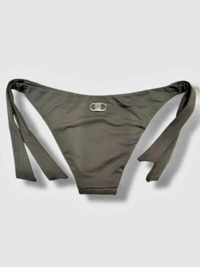 LIU JO VA5024J6447 Slip da bagno verde con fiocchi