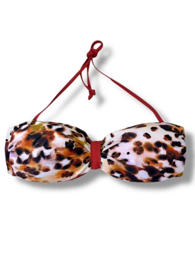 LIU JO VA5230J6448 Fascia da bagno fantasia animalier