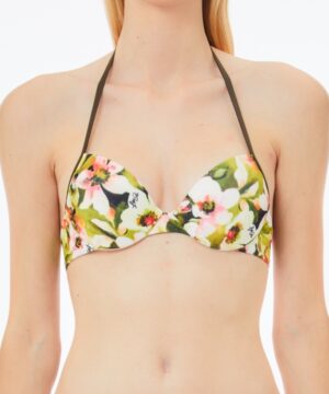 LIU JO VA5129J6448 Push up da bagno fantasia floreale