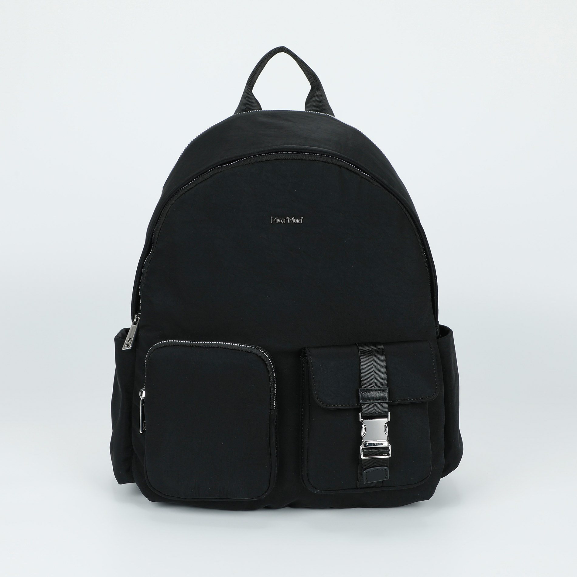 MIMÌ MUÀ Firenze M8-Y201160 Zaino nero in nylon con tasche