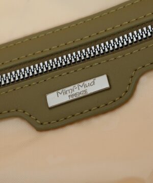 Zaino Grande Mimì Muà Firenze in Nylon Multitasche – Nero - immagine 5