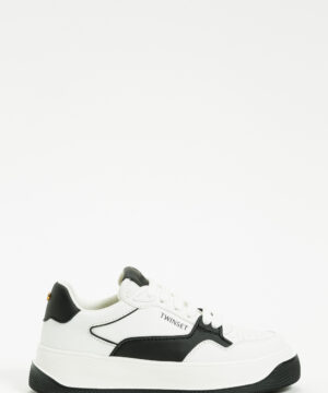 TWINSET 252LIP012 Sneakers bicolor bianco nero