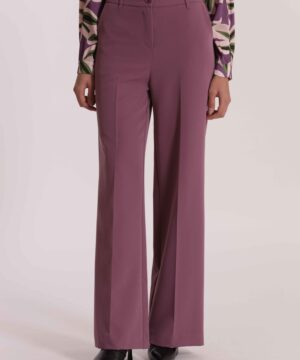 MIMÌ MUÀ Firenze ESAN-2906 Pantalone palazzo tecnico malva