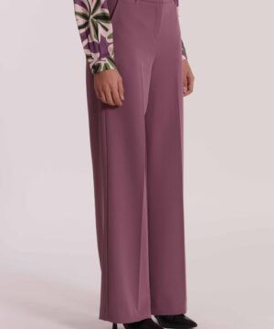 MIMÌ MUÀ Firenze ESAN-2906 Pantalone palazzo tecnico malva