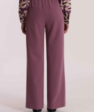 MIMÌ MUÀ Firenze ESAN-2906 Pantalone palazzo tecnico malva