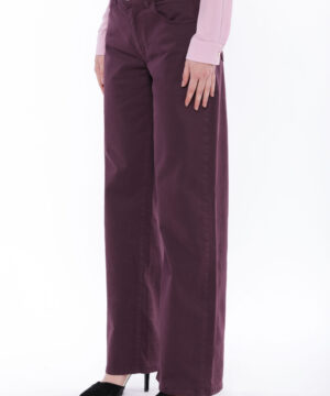 MIMÌ MUÀ Firenze LSAL-2666 Pantalone palazzo moro in bengalina