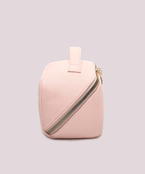 Beauty case set Mimì Muà Firenze rosa con scritta - immagine 4