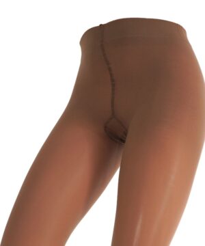 Alternative view of Trasparenze – Collant 40 Denari "Naturale" in Microfibra Evolution Made in Italy, Effetto Vellutato, Tutto Nudo e Tassello in Cotone